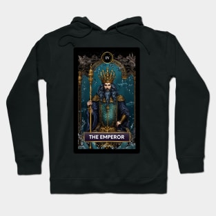 The Emperor Mermaid Tarot Card Hoodie